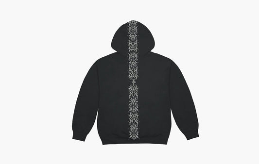 Travis Scott Studded Pullover Hoodie Black | The Sortage