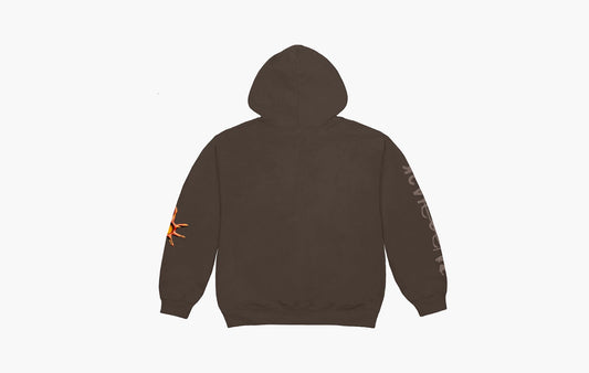 Travis Scott Reverse Dog Zip Up Hoodie Brown | The Sortage