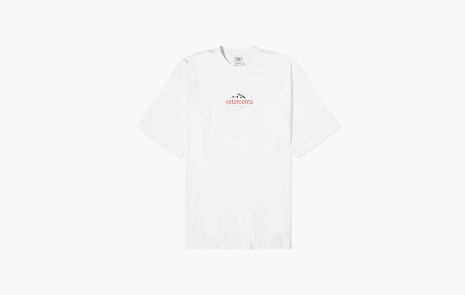 Vetements Spring Water Logo T-Shirt White | The Sortage