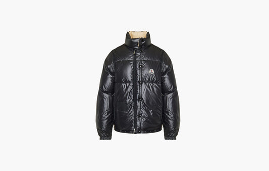 Moncler Verone Reversible Short Down Jacket Sand Beige | Sortage.