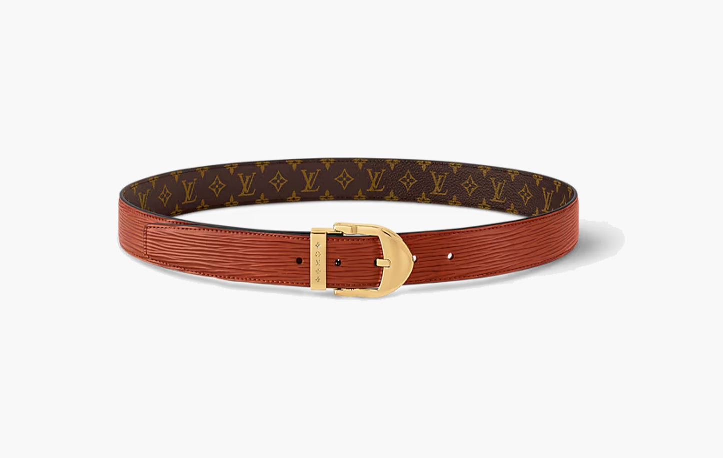 LV Timeless Epi 30mm Belt "Fauve"