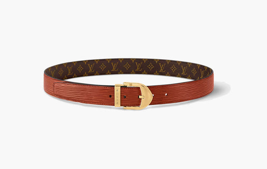 LV Timeless Epi 30mm Belt "Fauve"