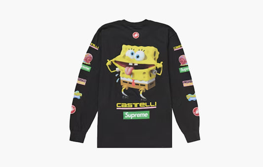 SpongeBob/Castelli Racing L/S Tee "Black"