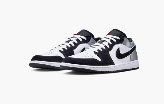 Air Jordan 1 Low SE "White Fire Red Black Matte Silver"