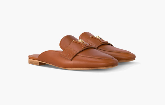LV Mare Open Back Loafer Calf Leather "Cognac/Brown"