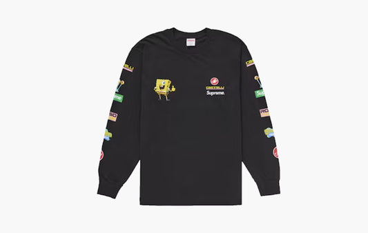 SpongeBob/Castelli Racing L/S Tee "Black"