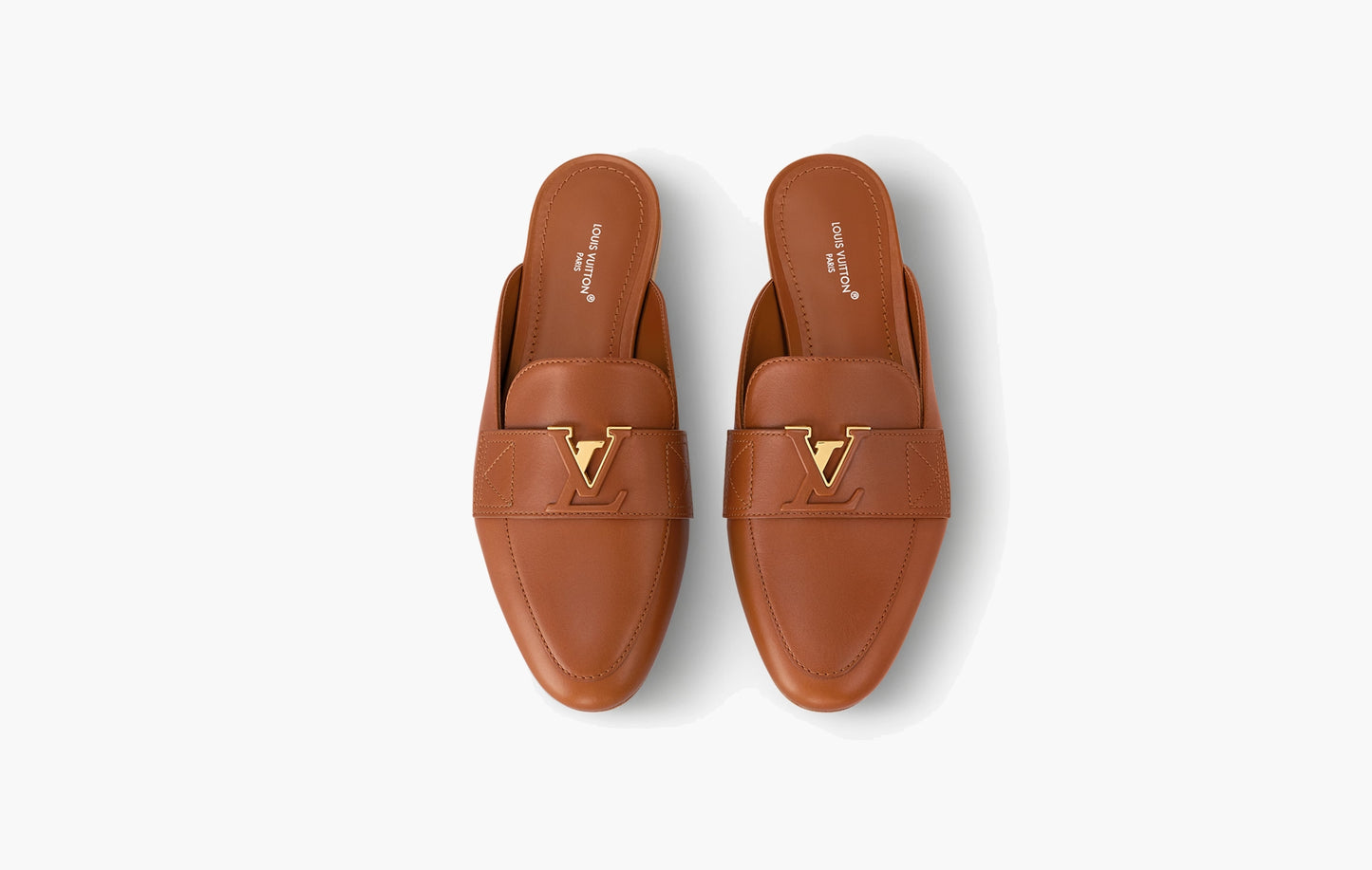 LV Mare Open Back Loafer Calf Leather "Cognac/Brown"