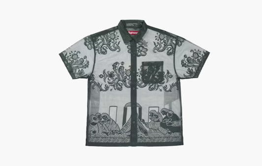 Last Supper Lace S/S Shirt "Green"