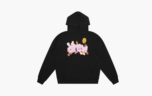 Doodle Joy Hoodie Black"