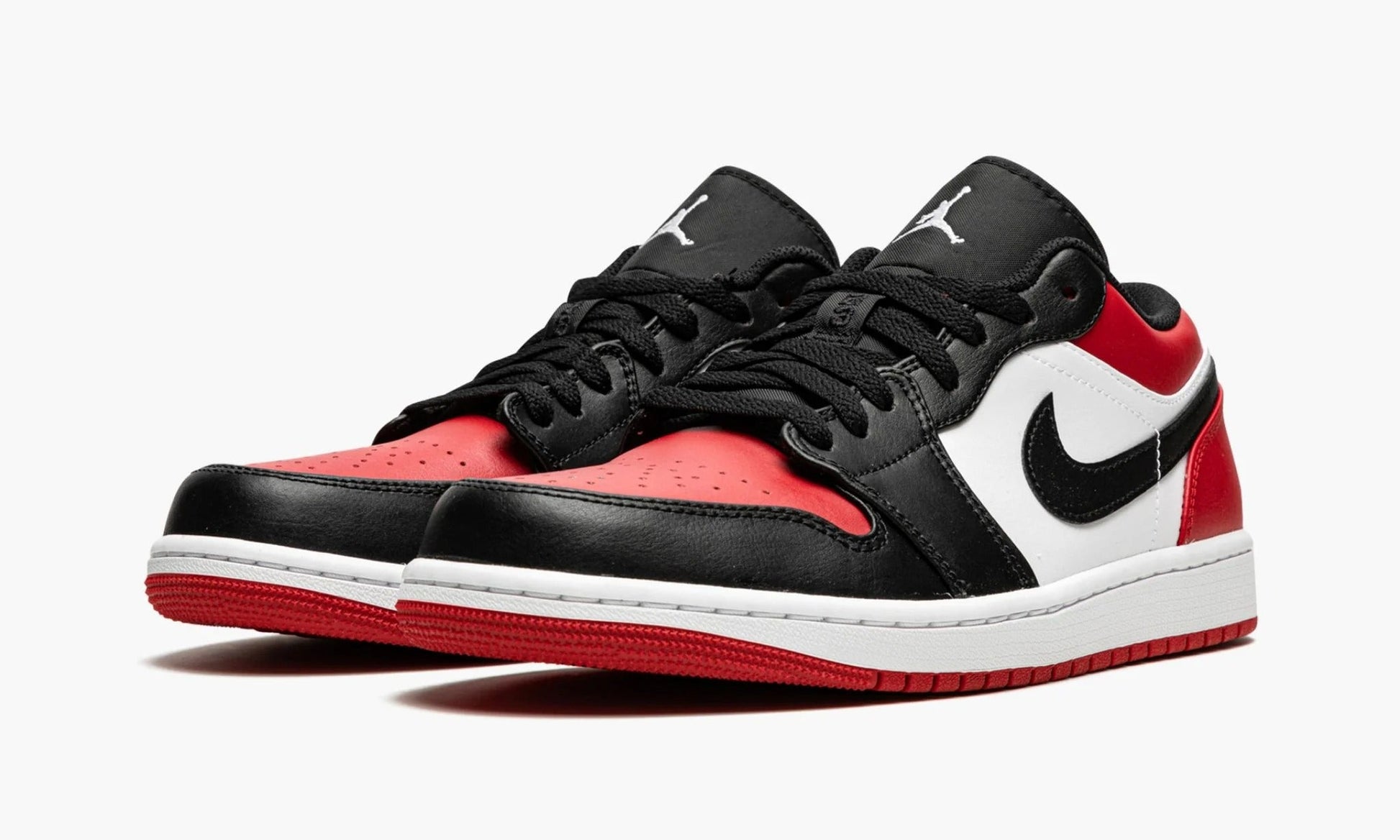 Air Jordan 1 Low Bred Toe - 553558 612 | The Sortage