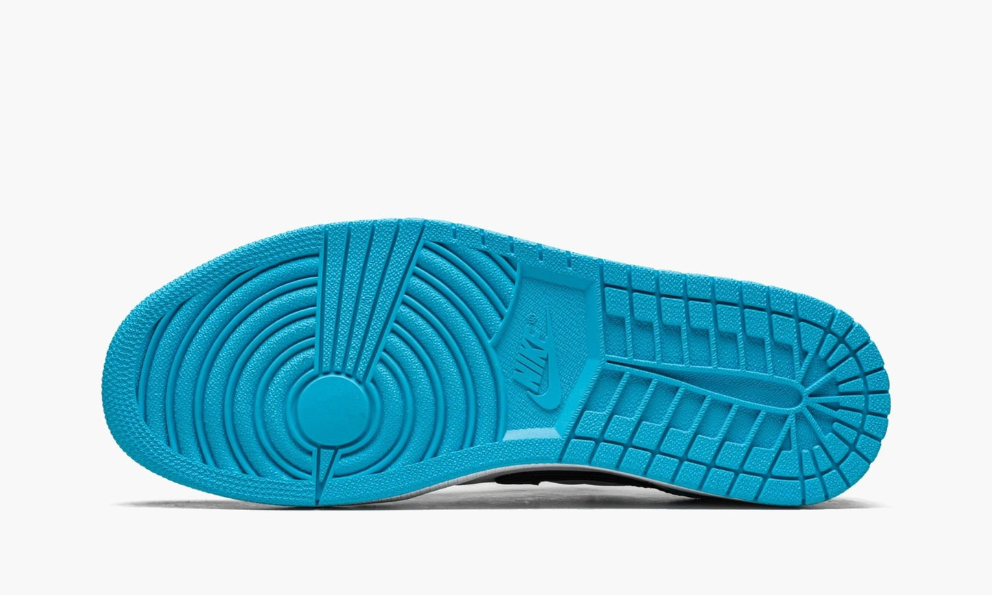 Air Jordan 1 Retro Low Black Dark Powder Blue - CZ0790 104 | The Sortage