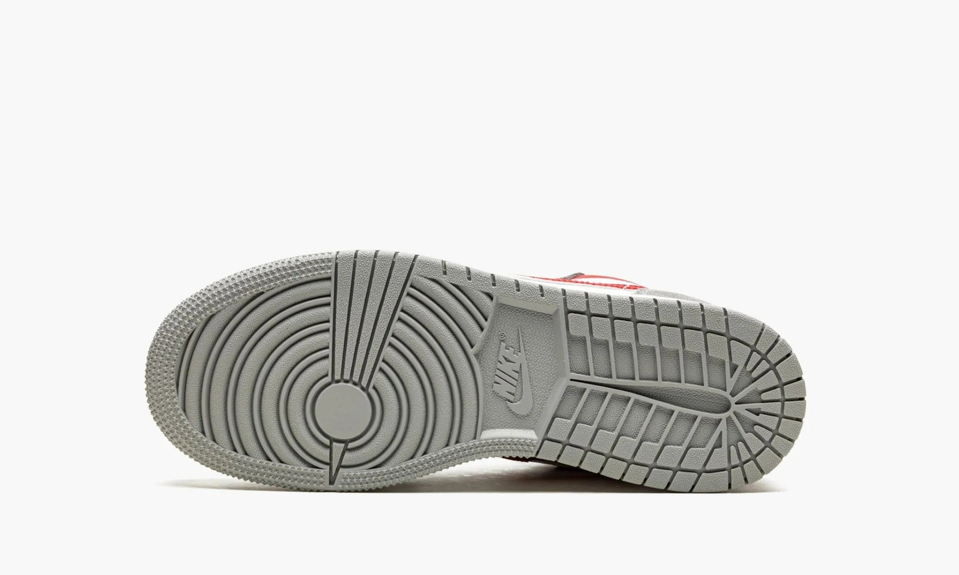 Air Jordan 1 Low SE GS Smoke Grey Gym Red - DM0589 016