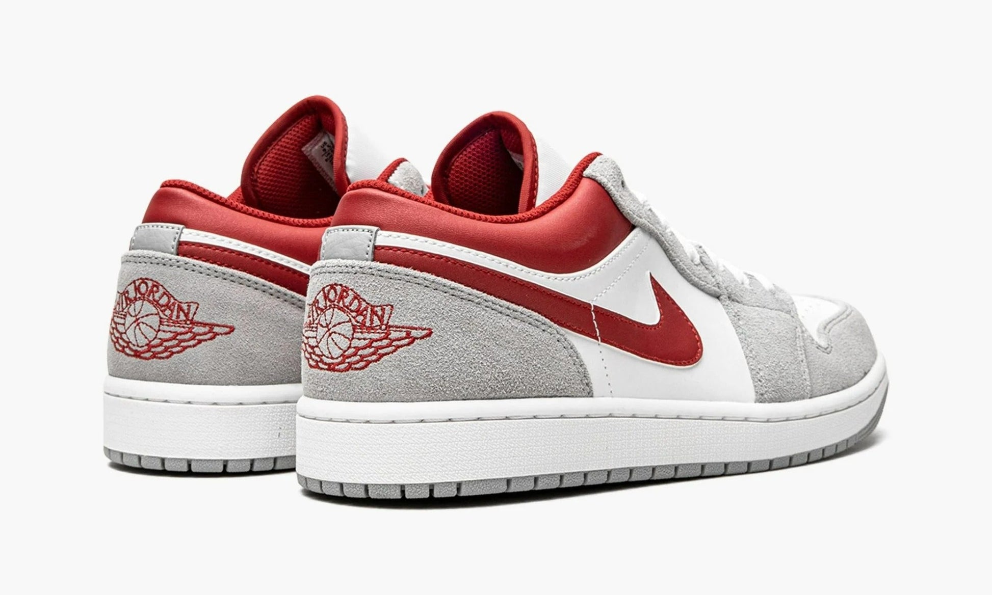 Air Jordan 1 Low SE Light Smoke Grey Gym Red - DC6991 016