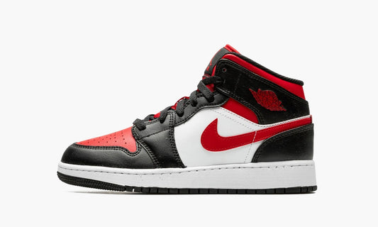 Air Jordan 1 Mid GS Black Fire Red - 554725 079 | The Sortage
