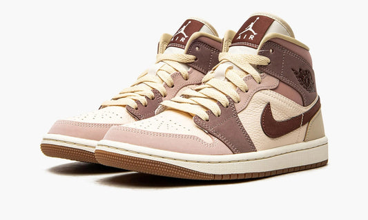 Air Jordan 1 Mid SE WMNS Dark Pony Smoky Mauve - DO7440 821