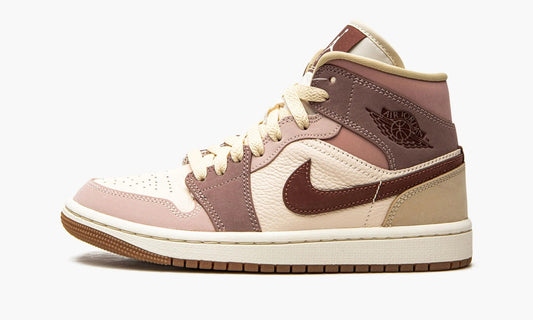 Air Jordan 1 Mid SE WMNS Dark Pony Smoky Mauve - DO7440 821