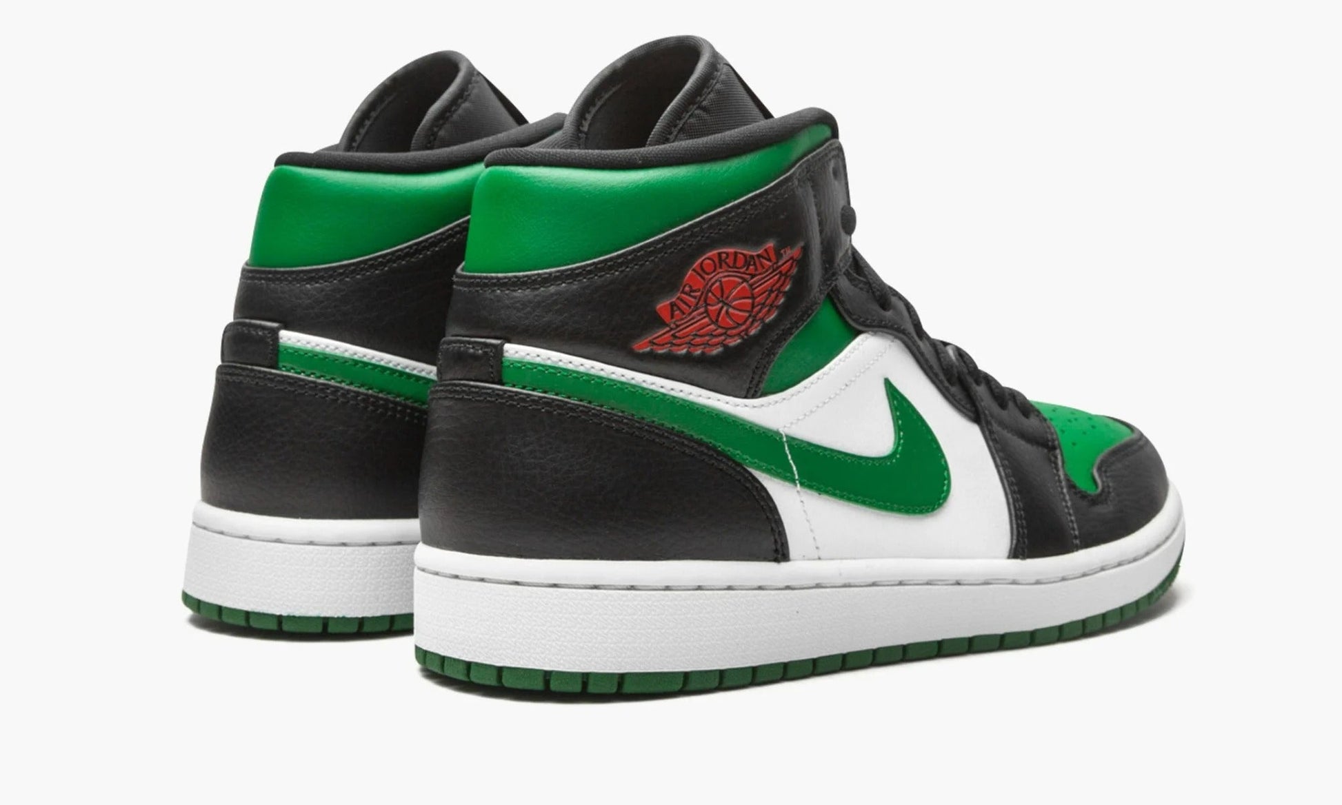Air Jordan 1 Mid Green Toe - 554724 067 | The Sortage