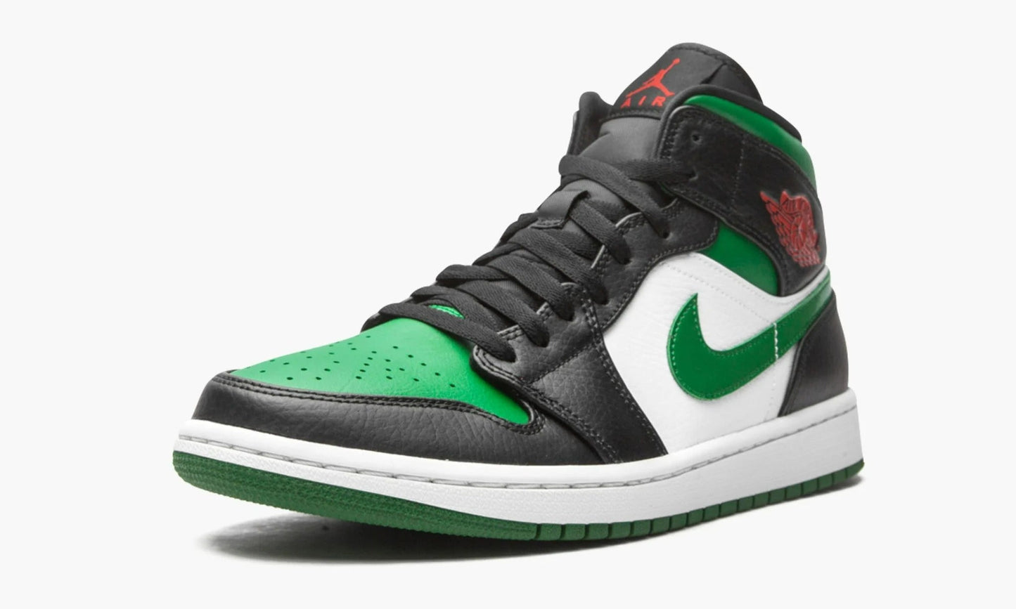Air Jordan 1 Mid Green Toe - 554724 067 | The Sortage