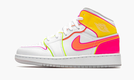 Air Jordan 1 Mid GS Edge Glow - CV4611 100 | The Sortage