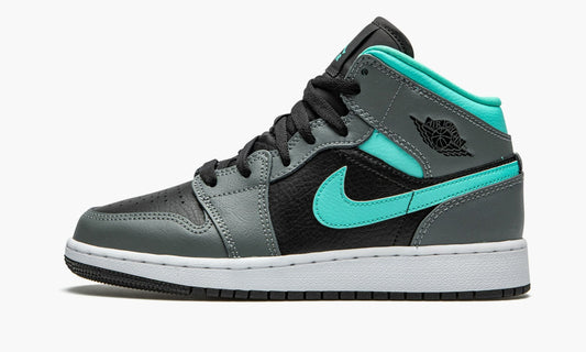 Air Jordan 1 Mid GS Grey Aqua - 554725 063 | The Sortage
