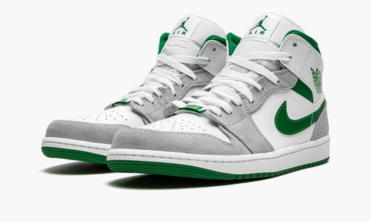 Air Jordan 1 Mid SE Grey Pine Green White - DC7294 103 | The Sortage