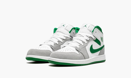 Air Jordan 1 Mid SE PS White Pine Green Smoke Grey - DC7249 103