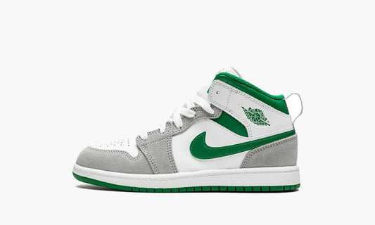 Air Jordan 1 Mid SE PS White Pine Green Smoke Grey - DC7249 103