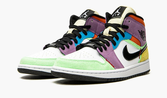 Air Jordan 1 Mid SE WMNS Lightbulb - CW1140 100 | The Sortage