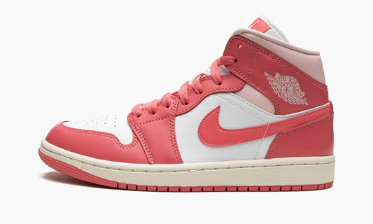 Air Jordan 1 Mid WMNS Strawberries and Cream - BQ6472 186 | The Sortage