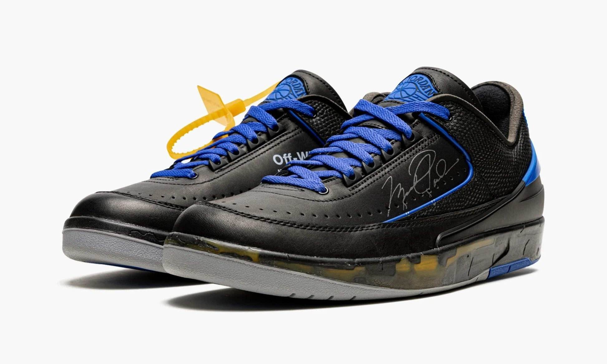 Air Jordan 2 Retro Off-White Black Blue - DJ4375 004 | The Sortage