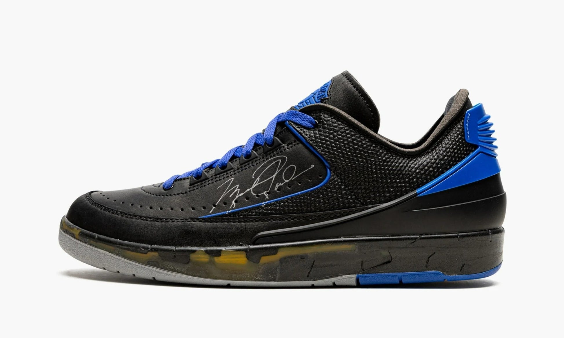 Air Jordan 2 Retro Off-White Black Blue - DJ4375 004 | The Sortage