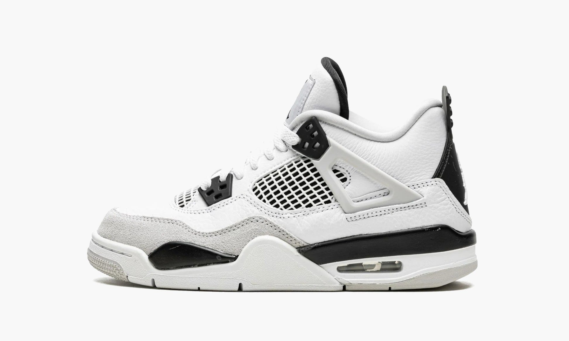Air Jordan 4 Retro GS Military Black - 408452 111 | The Sortage