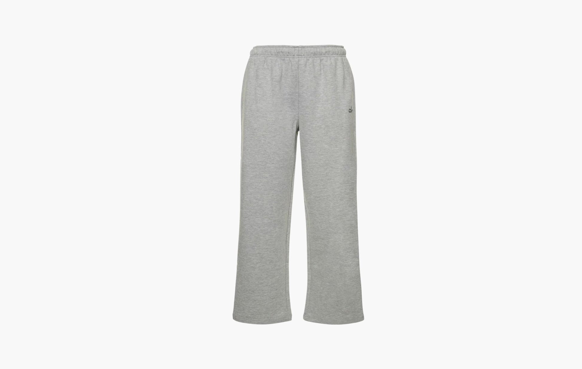 aloyoga Accolade Straight Leg Sweatpant Athletic Heather Grey | The Sortage
