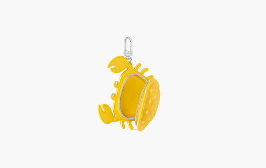 LV Crab Bag Charm "Yellow"