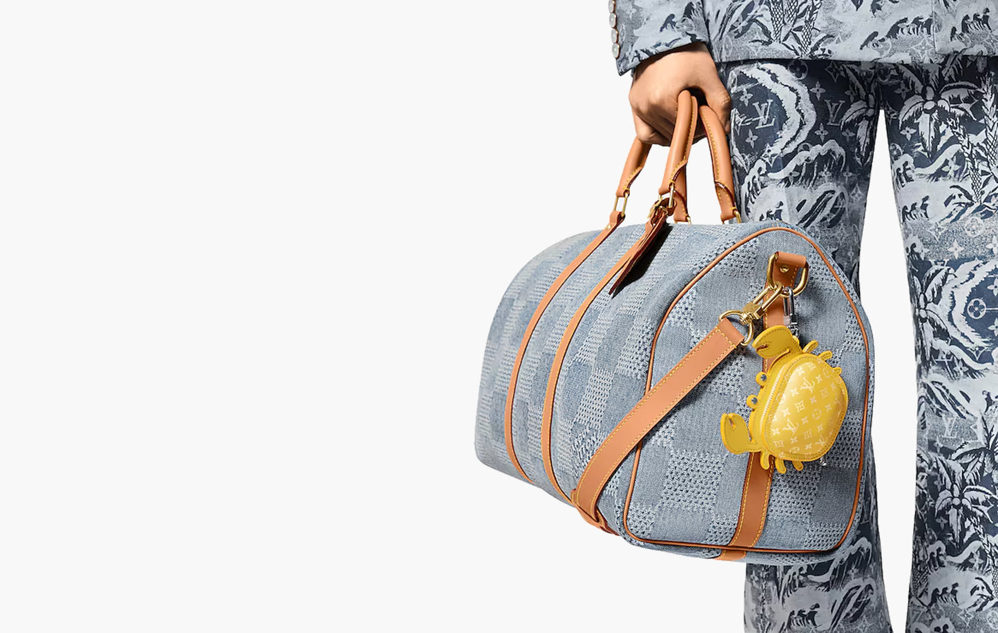 LV Crab Bag Charm "Yellow"