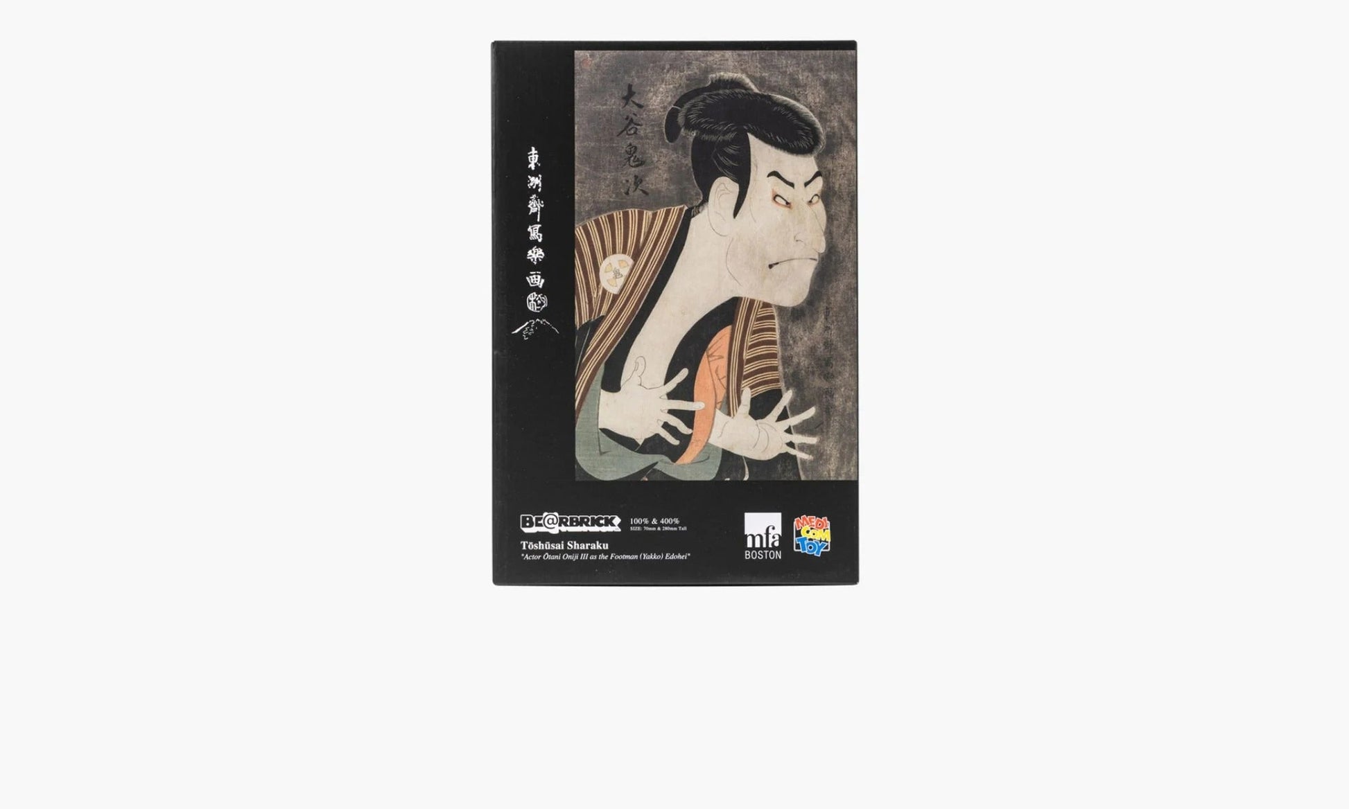 Bearbrick Toshusai Sharaku Sansei Otanioniji No Ya 100% and 400% | The Sortage