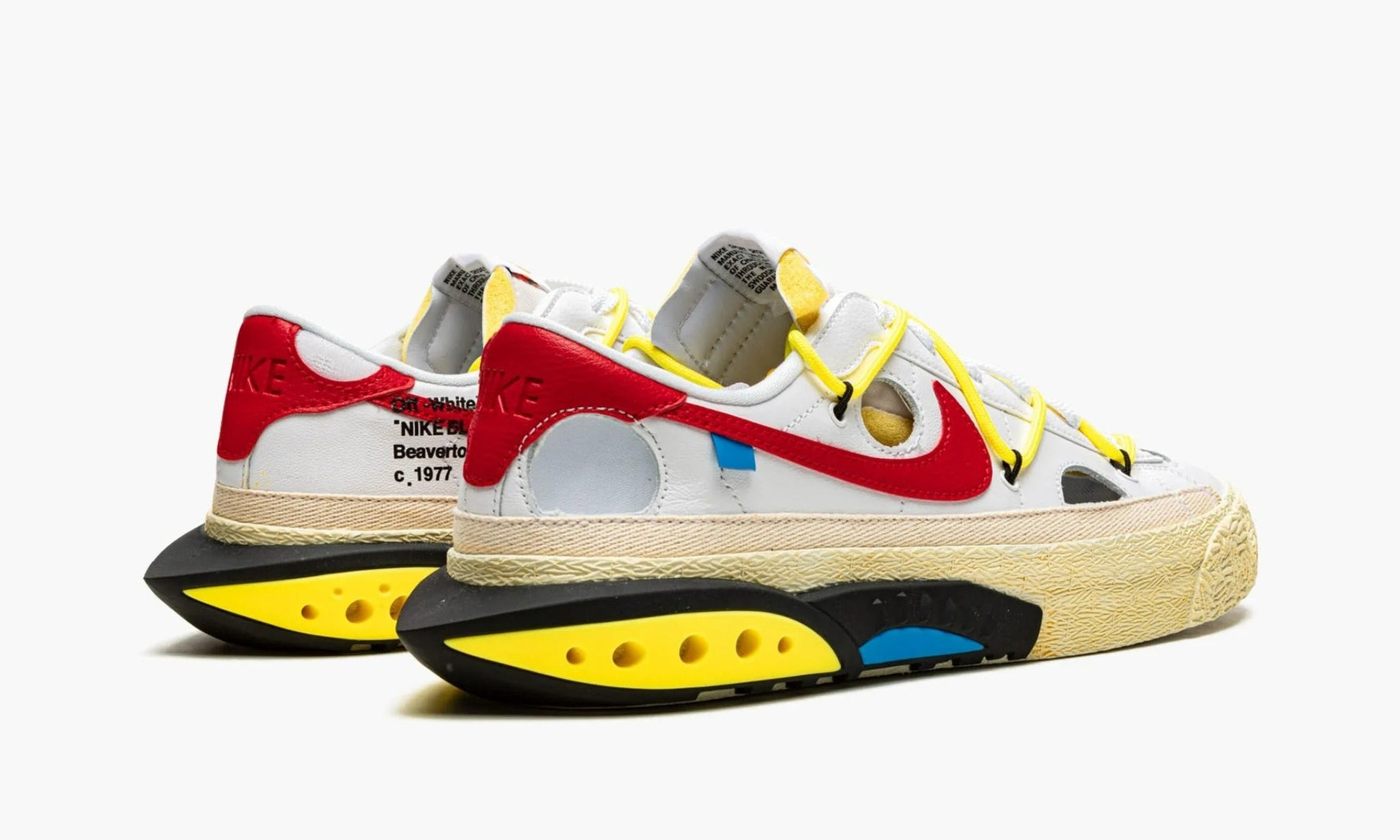 Blazer Low Off-White University Red - DH7863 100 | The Sortage