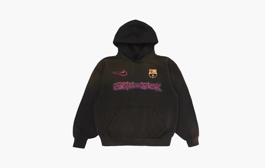 Spray Logo Hoodie "Black"