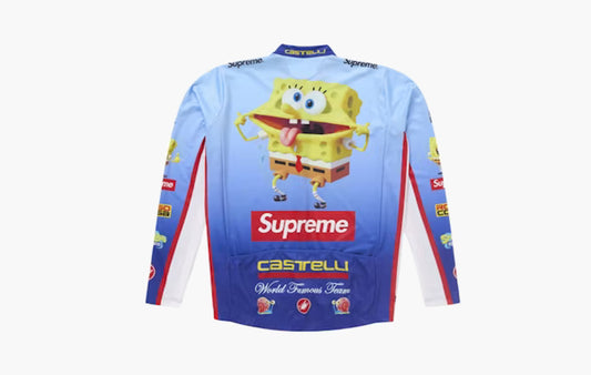 SpongeBob SquarePants Castelli L/S Cycling Jersey "Blue"