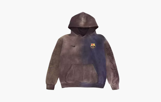 Split-Dye Crest Hoodie "Multicolor"
