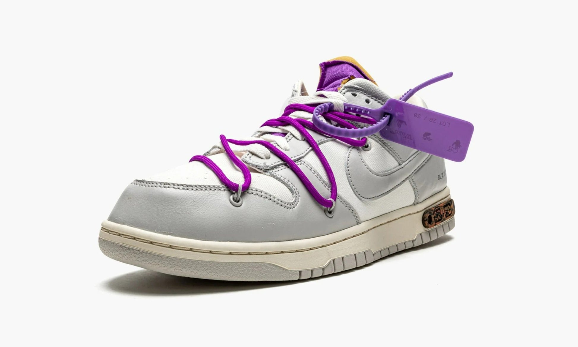 Nike Dunk Low Off-White Lot 28 - DM1602 111 | The Sortage