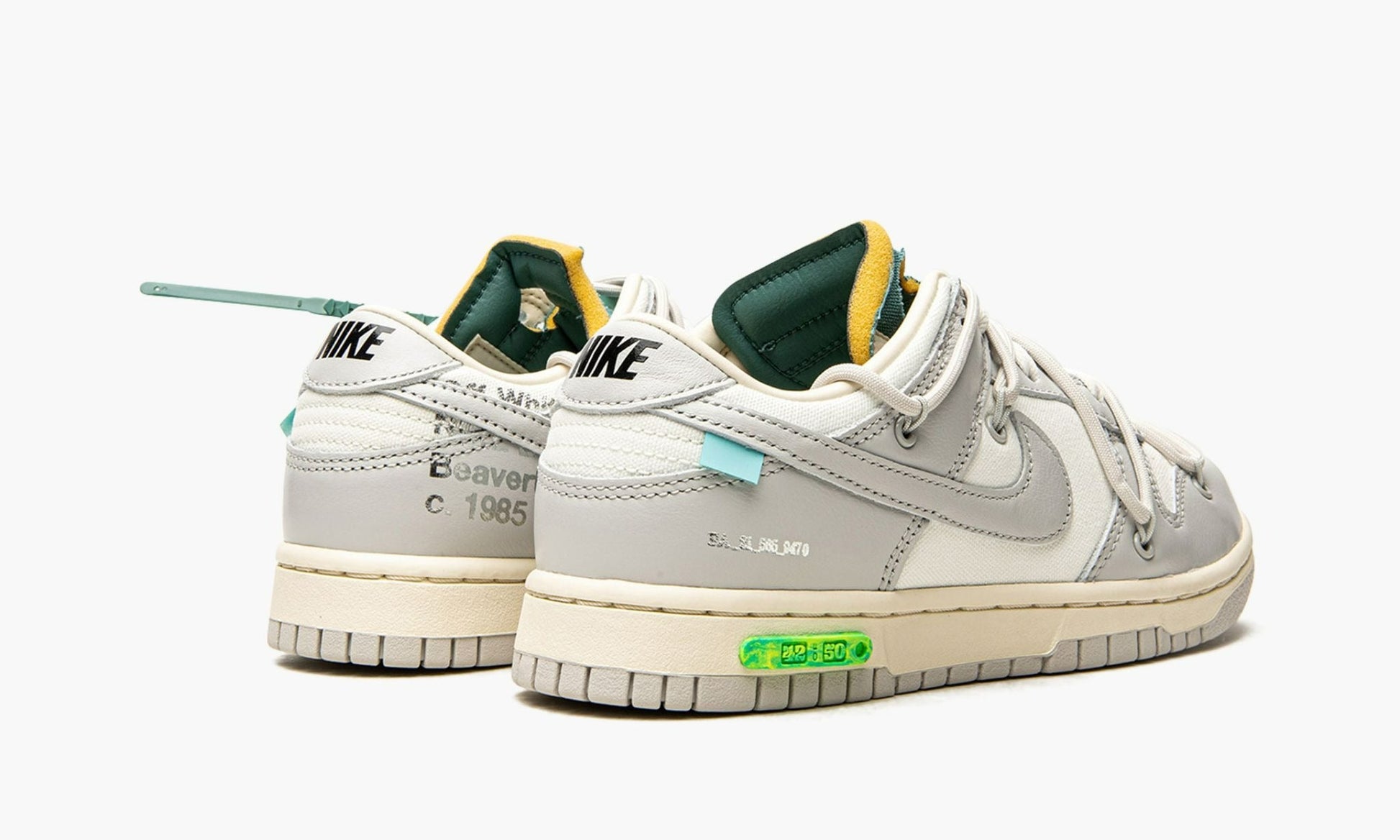 Nike Dunk Low Off-White Lot 42 - DM1602 117 | The Sortage