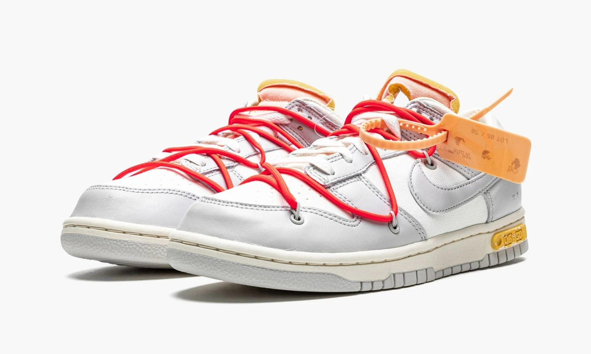 Dunk Low Off-White Lot 6 - DM1602 110 | The Sortage