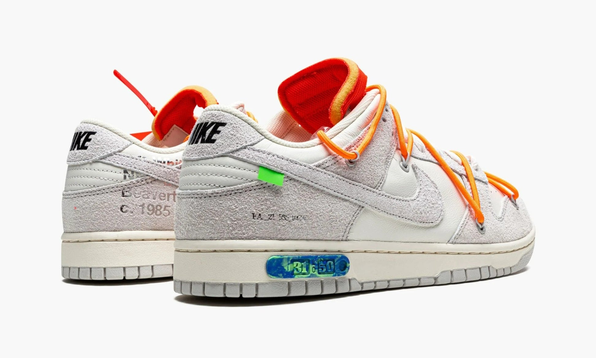 Nike Dunk Low Off-White Lot 31 - DJ0950 116 | The Sortage