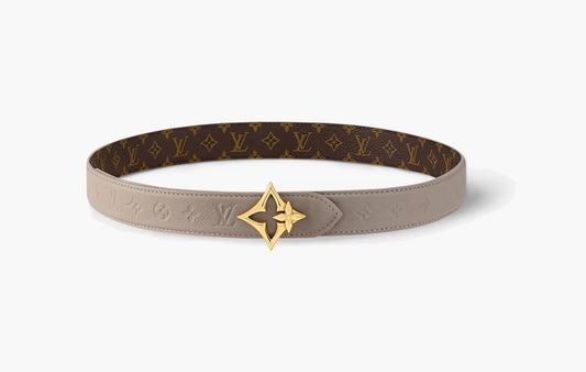 LV Flowergram Ard 30mm Reversible Belt 90 CM
