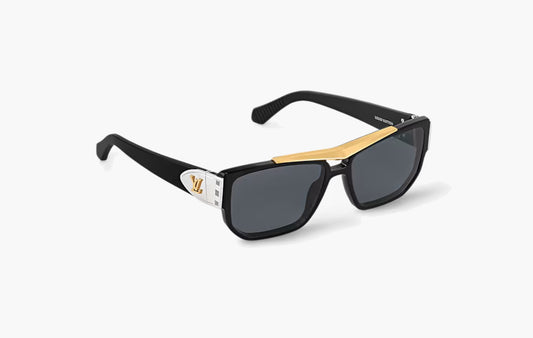 LV Flight Square Sunglasses "Black"