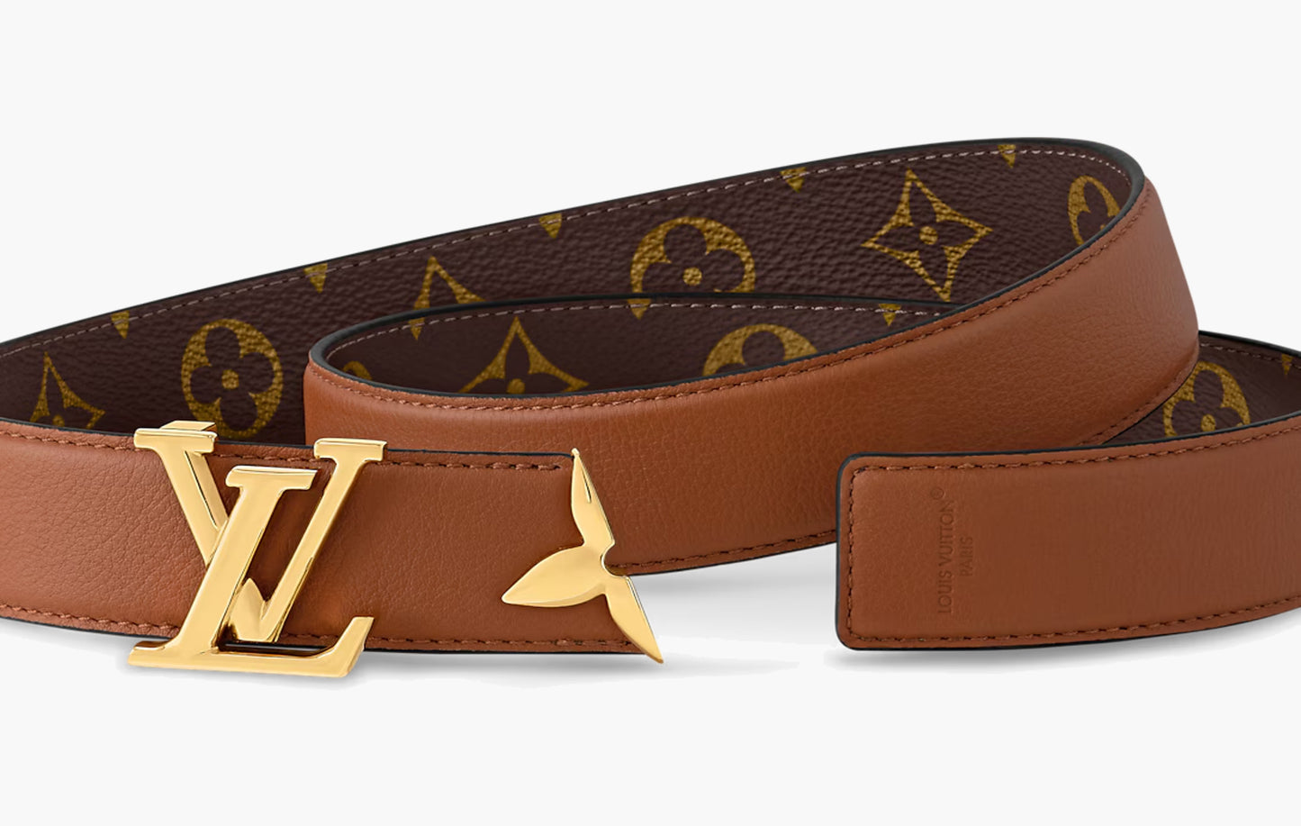 Pretty LV 30mm Reversible Belt "Tan"