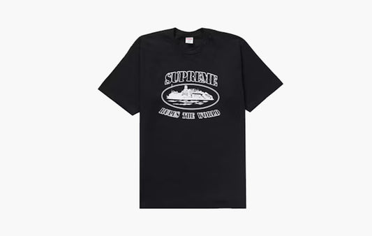 Corteiz Rules The World Tee "Black"