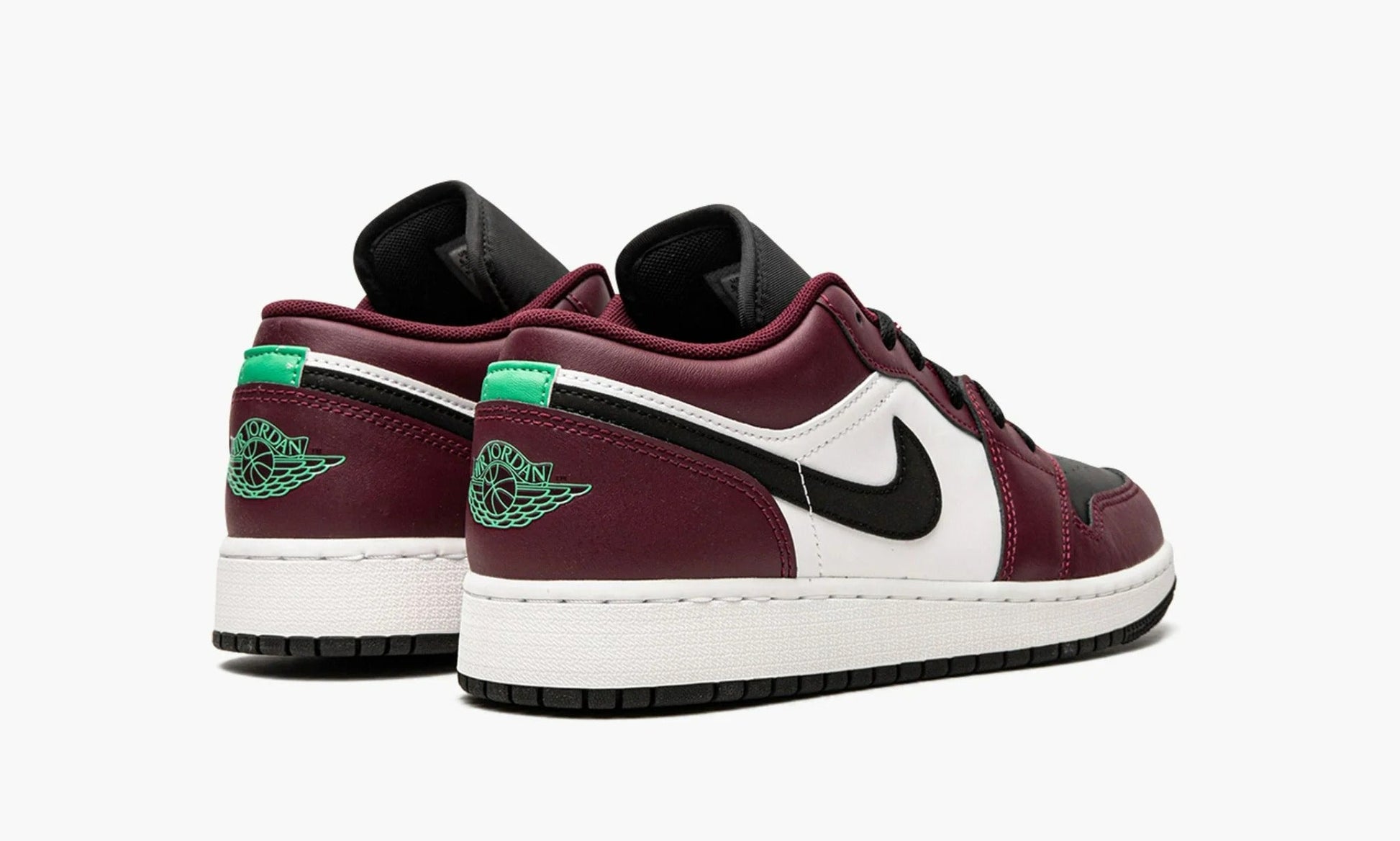 Air Jordan 1 Low SE GS Dark Beetroot Roma Green - DM0589 635