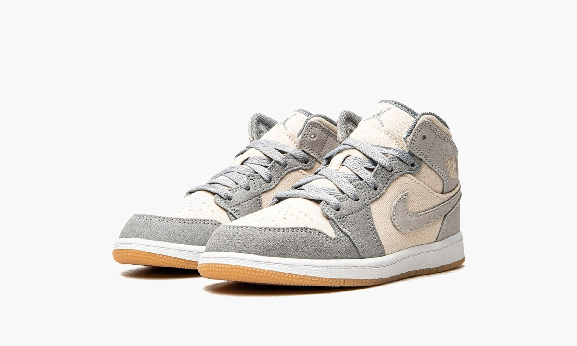 Air Jordan 1 Mid SE PS Coconut Milk Particle Grey - DN4345 100